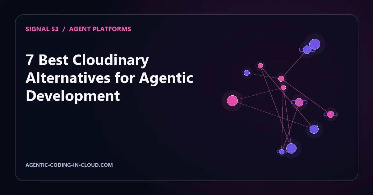 7 Best Cloudinary Alternatives for Agentic Development