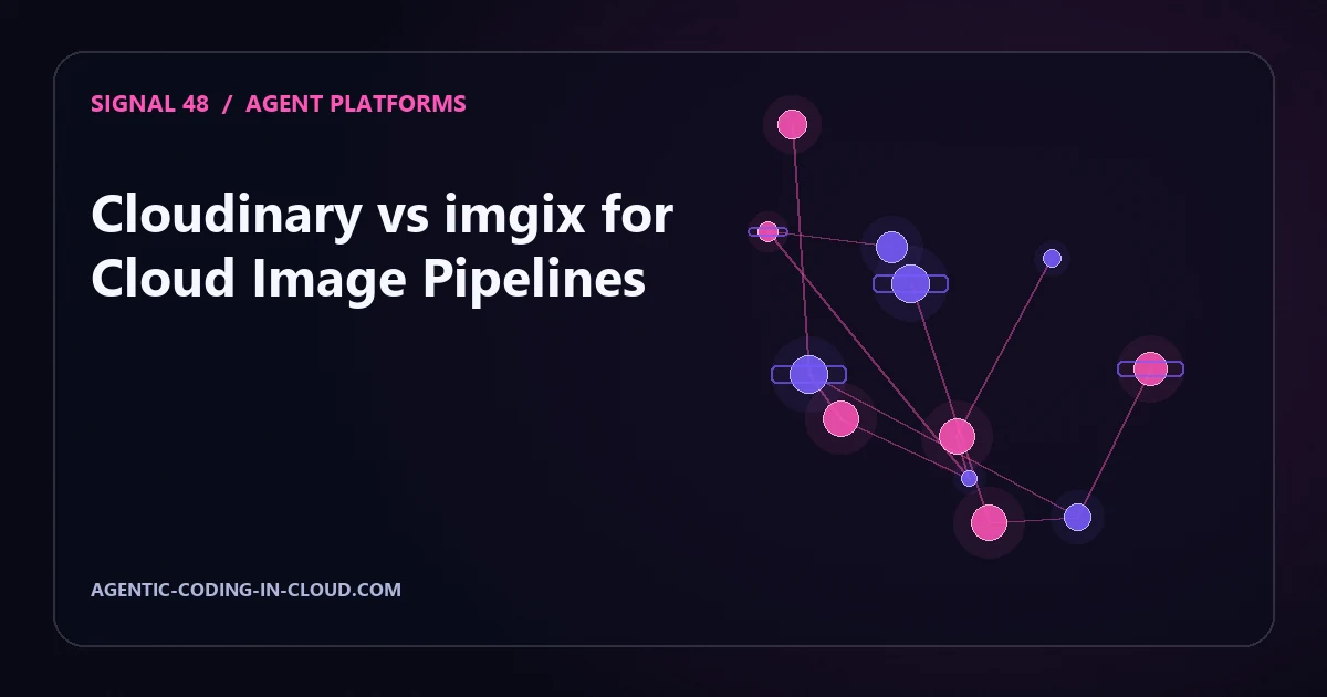 Cloudinary vs imgix for Cloud Image Pipelines