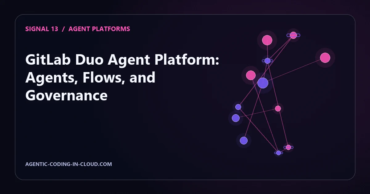 GitLab Duo Agent Platform: Agents, Flows, and Governance