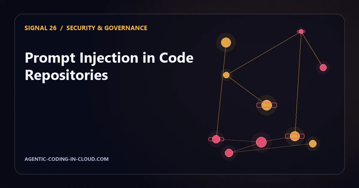 Prompt Injection in Code Repositories